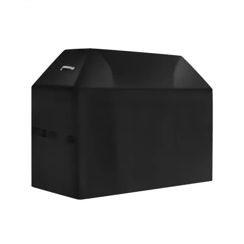 VEVOR Grillabdeckung Abdeckhaube Grillhaube Abdeckplane (1321 mm) für Außengrills, wasserdicht & wetterbeständig, strapazierfähiges 600D-Polyester, einfaches An- und Ausziehen, mit Klettbändern – Bild 8