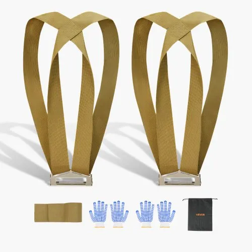 VEVOR Tragegurte, unterstützt bis zu 453,6 kg, 2-Personen-Hebe- und Transportsystem, verstellbare Hebe-Schultergurte, Möbeltransportgurt zum Bewegen von Möbeln, Geräten und Matratzen VEVOR Tragegurte, unterstützt bis zu 453,6 kg, 2-Personen-Hebe- und Transportsystem, verstellbare Hebe-Schultergurte, Möbeltransportgurt zum Bewegen von Möbeln, Geräten und Matratzen