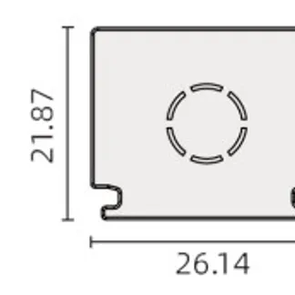 Powergear 48V ENDKAPPE, Schwarz Powergear 48V ENDKAPPE, Schwarz