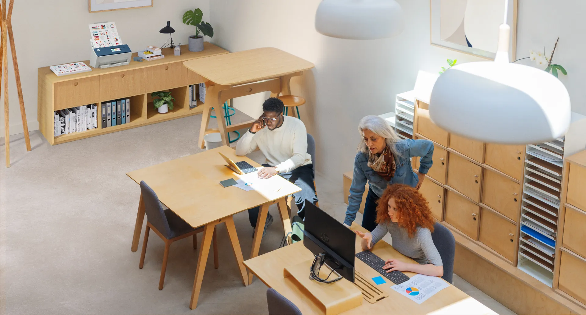 HP ScanJet Enterprise Flow N9000 sn1 Scanner mit Vorlageneinzug 600 x 600 DPI A3 Blau, Weiß – Bild 4