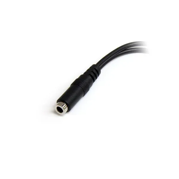 StarTech.com 3,5mm Audio Klinke Y Kabel - Headset Splitter - 1 x 3,5mm (Buchse) 2 x 3,5mm (Stecker) – Bild 2