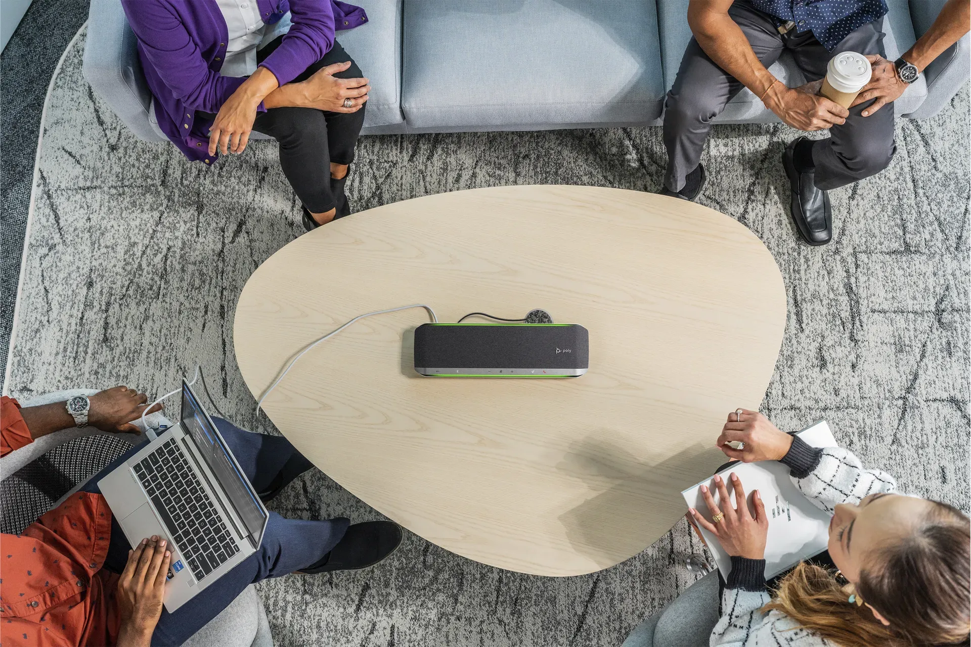 HP Poly Sync 60 Freisprecheinrichtung, für Microsoft Teams zertifiziert – Bild 2
