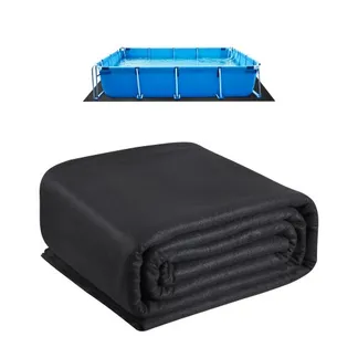 VEVOR Rechteckige Poolunterlage, 3,6 x 7,3 m, Bodenplane für oberirdische Schwimmbecken, extra dicke Bodenschutzplane, Poolmatte aus Geotextilmaterial, verlängert die Lebensdauer der Folie VEVOR Rechteckige Poolunterlage, 3,6 x 7,3 m, Bodenplane für oberirdische Schwimmbecken, extra dicke Bodenschutzplane, Poolmatte aus Geotextilmaterial, verlängert die Lebensdauer der Folie