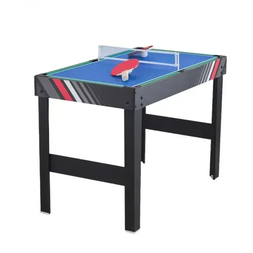 VEVOR 4 in 1 Kombi-Spieltisch-Set Airhockey-Tisch (122 cm), Multi-Kombinationstisch mit Airhockey & Pool-Billard & Tischfußball & Pingpong & Pushern & Pucks, Arcade-Tisch für Familienspielzimmer – Bild 9