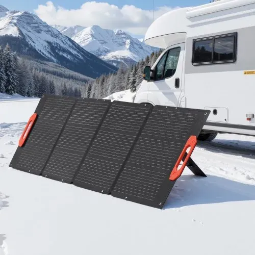 VEVOR Monokristalline Solarmodule 150 W Faltbar, tragbares ETFE-Mono-Solarpanel-Ladegerät mit MC4-Ausgang, Typ-C-, QC3.0-USB- & DC-Anschlüssen, IP67 wasserdicht für Powerstations, Camping & Wandern – Bild 7
