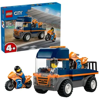 60491 City Motorradtransporter, Konstruktionsspielzeug 60491 City Motorradtransporter, Konstruktionsspielzeug
