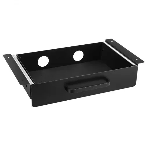 VEVOR Untertisch Schublade 385x230x76 mm, Unterbau Schreibtisch, versteckter Schreibtisch-Aufbewahrungs-Organizer, Bleistiftschublade unter dem Tisch für Sitz-Steh-Arbeitsplätze im Büro und zu Hause – Bild 10