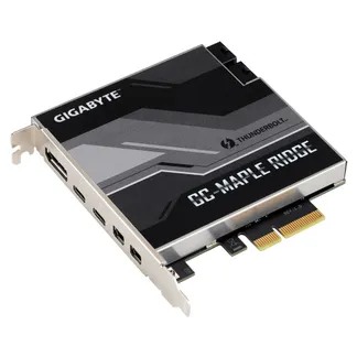 GIGABYTE GC-MAPLE RIDGE Schnittstellenkarte/Adapter Eingebaut DisplayPort, Mini DisplayPort, Thunderbolt 4, USB 3.2 Gen 2 (3.1 Gen 2) GIGABYTE GC-MAPLE RIDGE Schnittstellenkarte/Adapter Eingebaut DisplayPort, Mini DisplayPort, Thunderbolt 4, USB 3.2 Gen 2 (3.1 Gen 2)