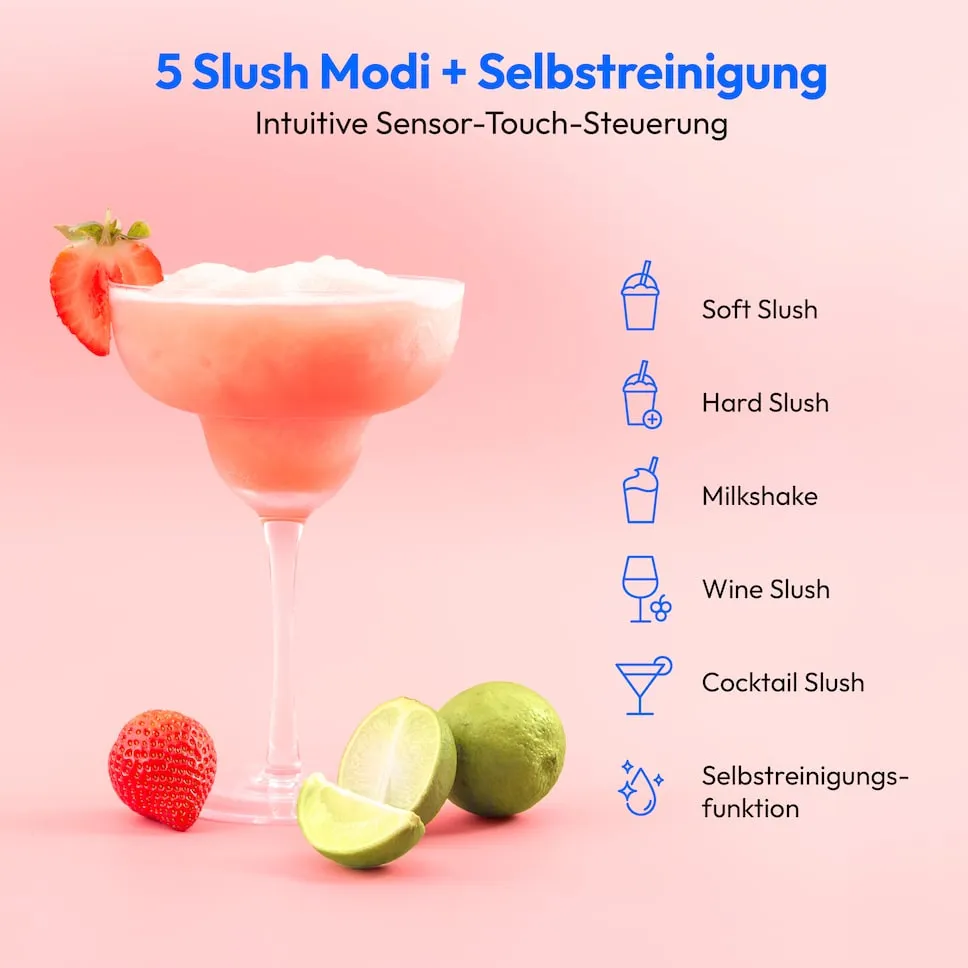 MEDION LIFE Slush-Eismaschine MD12090 2,6 l Grau – Bild 6