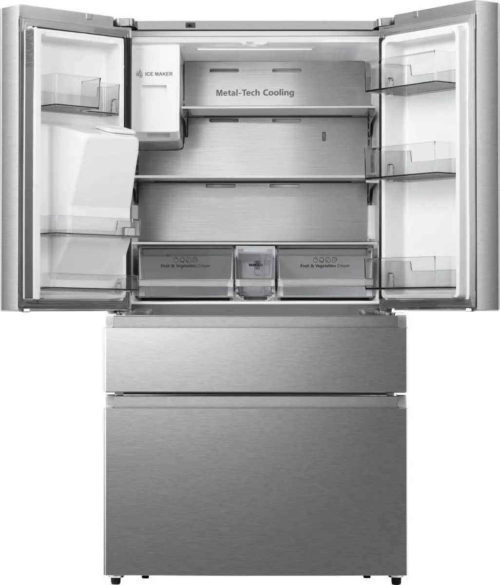 Hisense Kühlschrank mit French Door Design RF728N4SASE BK770 – Bild 3