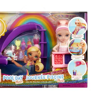 Rainbow High Little Pool Day with Blush Playset Rainbow High Little Pool Day with Blush Playset