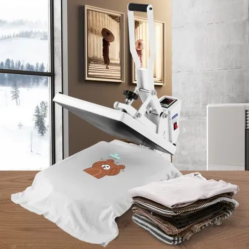 VEVOR Wärmepresse 38x38 cm Sublimationsdrucker Transfer DIY T-Shirt – Bild 7