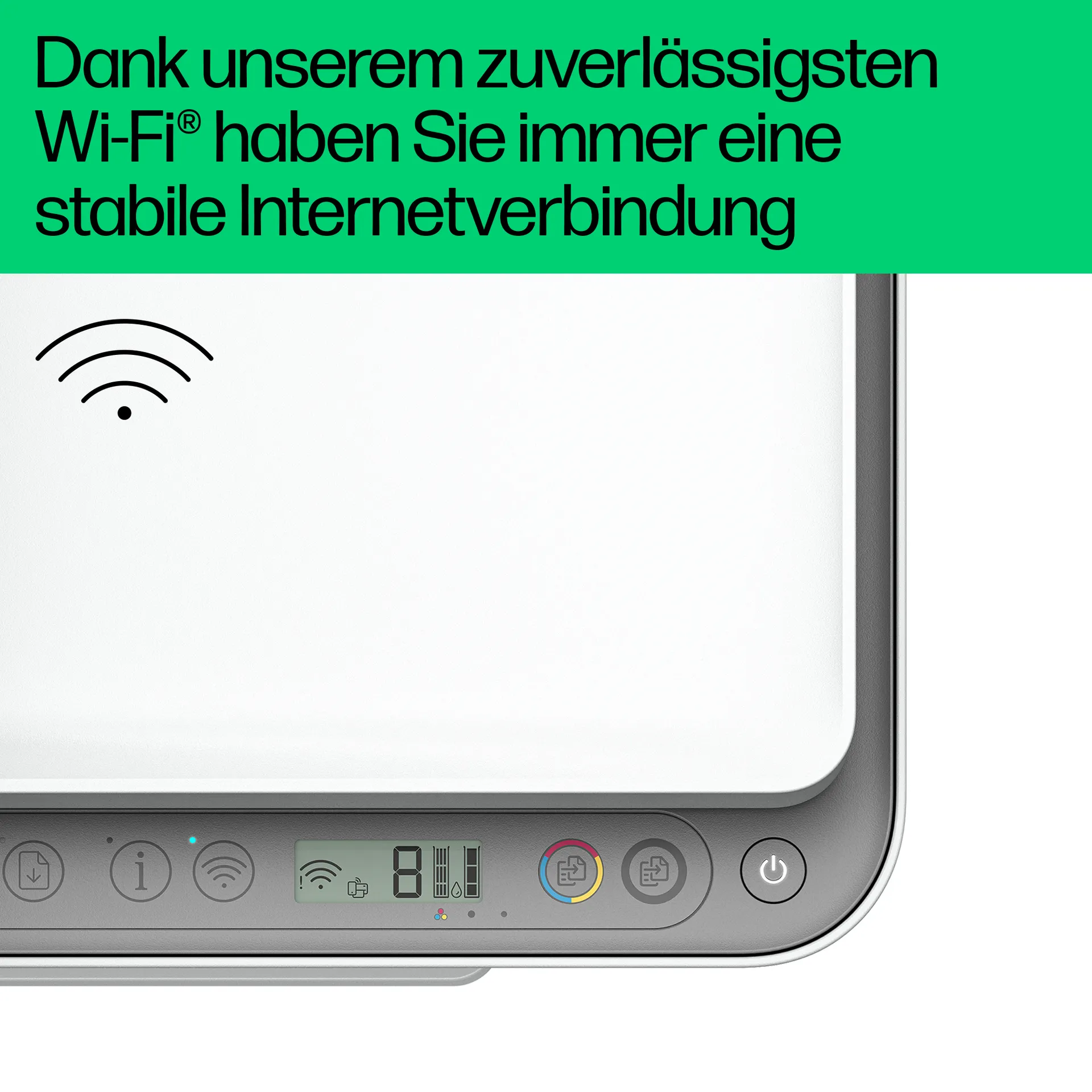 HP DeskJet 4220e Wireless All-in-One Farbe Drucker, Instant Ink; Kopierer, Scanner – Bild 7
