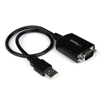StarTech.com USB 2.0 auf Seriell Adapter – USB zu RS232 / DB9 Konverter (COM) 0,3m StarTech.com USB 2.0 auf Seriell Adapter – USB zu RS232 / DB9 Konverter (COM) 0,3m
