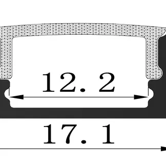 Synergy 21 LED U-Profil 200cm, ALU002-R silber Synergy 21 LED U-Profil 200cm, ALU002-R silber
