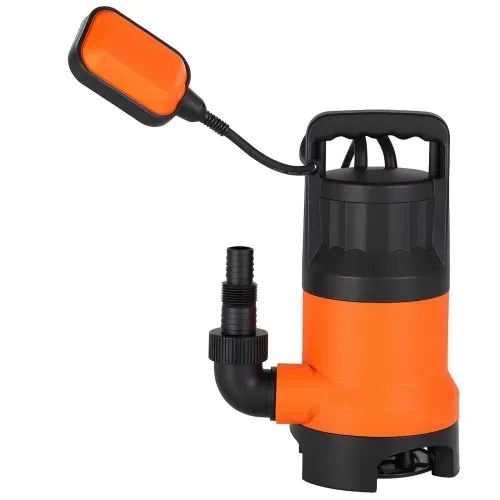 VEVOR 650W Tauchpumpe, 15000L/h, PP-GF20 Schmutzwasserpumpe für Abwasser, Schmutzwasser & sauberes Wasser mit automatischem Schwimmerschalter, 8m Förderhöhe, für Pools Teiche überflutete Bereiche – Bild 9