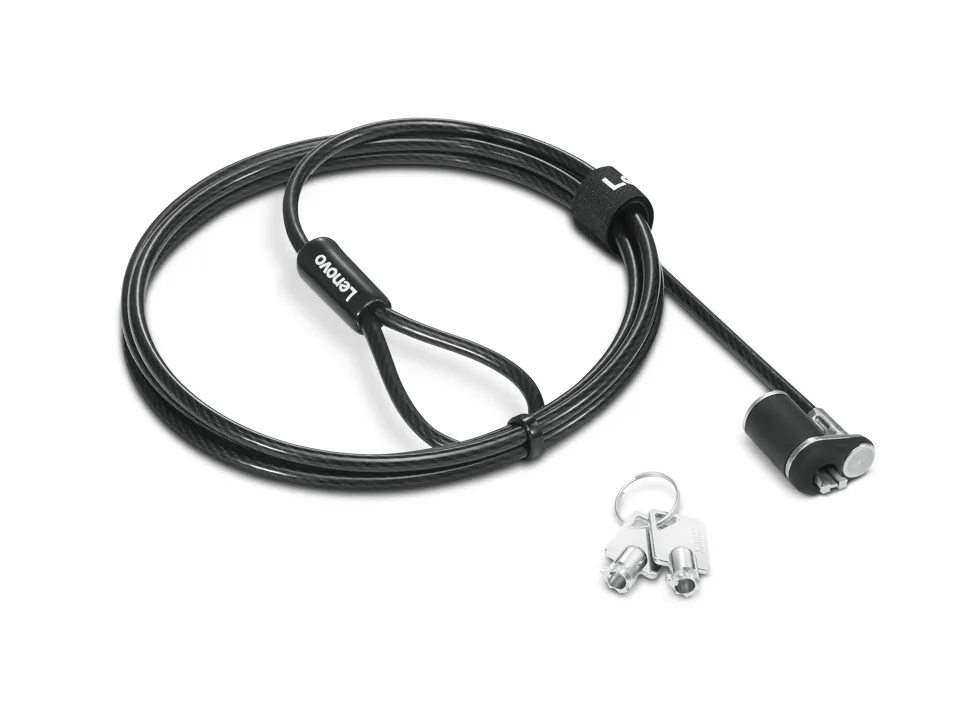 Lenovo 4XE1F30276 Kabelschloss Schwarz 1,5 m Lenovo 4XE1F30276 Kabelschloss Schwarz 1,5 m