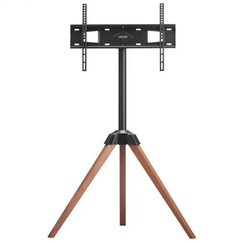VEVOR TV-Ständer mit Stativ-Staffelei für 1016-1651 mm flach & Curved-TVs bis zu 45 kg, 18° Links-Rechts-Drehung, tragbarer Fernsehständer mit Beinen aus Holz für Schlafzimmer Wohnzimmer Studio – Bild 10