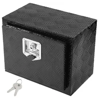VEVOR Truckbox Werkzeugbox, Unterboden-Anhängerbox, Werkzeugkasten 46 x 32 x 36 cm Pickup-Aufbewahrungsbox, Aluminiumlegierung, 20 kg belastbarer Werkzeugkasten, abschließbare Aufbewahrungsbox VEVOR Truckbox Werkzeugbox, Unterboden-Anhängerbox, Werkzeugkasten 46 x 32 x 36 cm Pickup-Aufbewahrungsbox, Aluminiumlegierung, 20 kg belastbarer Werkzeugkasten, abschließbare Aufbewahrungsbox