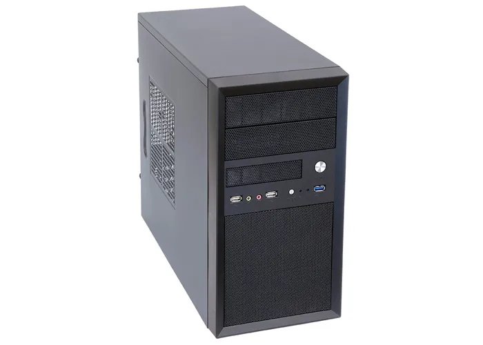 Chieftec CT-01B-350GPB Computer-Gehäuse Mini Tower Schwarz 350 W – Bild 3