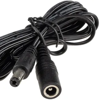 Verlängerungskabel für Netzteile 1,5m 5,5mm / 2,1mm, Stecker / Buchse Verlängerungskabel für Netzteile 1,5m 5,5mm / 2,1mm, Stecker / Buchse