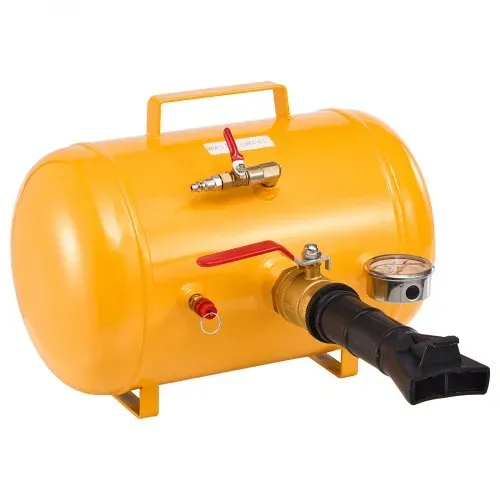 VEVOR Luftreifen Perlensitzer Luftreifenperlen Sitzer 18,9 L Reifenwulst Blaster Werkzeug, 0,6–0,8 MPa Betriebsdruck, Luftauslöser-Sitzpumpe für Pickup Truck ATV Jeep Van Rasentraktor Gelb – Bild 8