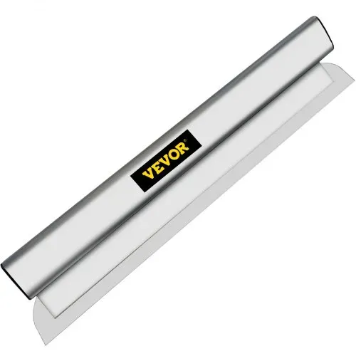 VEVOR Dekorspachtel 100 cm x 13,8 cm x 5,4 cm Breitspachtel, 1,38 kg Trockenbau Flächenspachtel, 0,5 mm Klingenstärke Fassadenspachtel aus Edelstahl, Gipserspachtel zum Verputzen von Wänden & Decken – Bild 9
