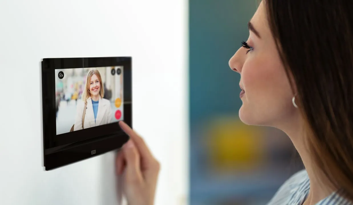 2N Innensprechstelle Indoor View für alle EntryCom *schwarz* – Bild 4