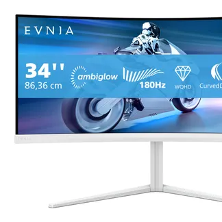 Philips Evnia 5000 34M2C5501A/00 Computerbildschirm 86,4 cm (34″) 3440 x 1440 Pixel Wide Quad HD LCD Weiß Philips Evnia 5000 34M2C5501A/00 Computerbildschirm 86,4 cm (34″) 3440 x 1440 Pixel Wide Quad HD LCD Weiß