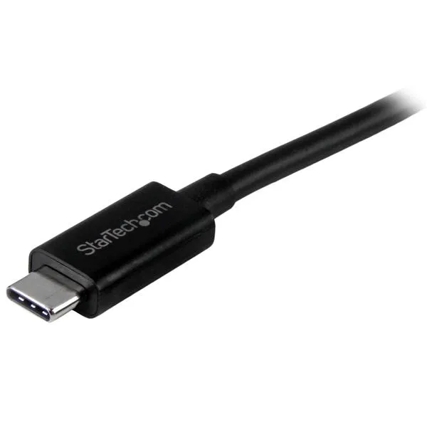 StarTech.com 1m USB-C Kabel, USB 10Gbps, 60W (3A) Power Delivery, 8K 60Hz / 4K 144Hz DP-Alt-Modus, USB-IF-Zertifiziert - Thunderbolt-Kompatibel – Bild 3