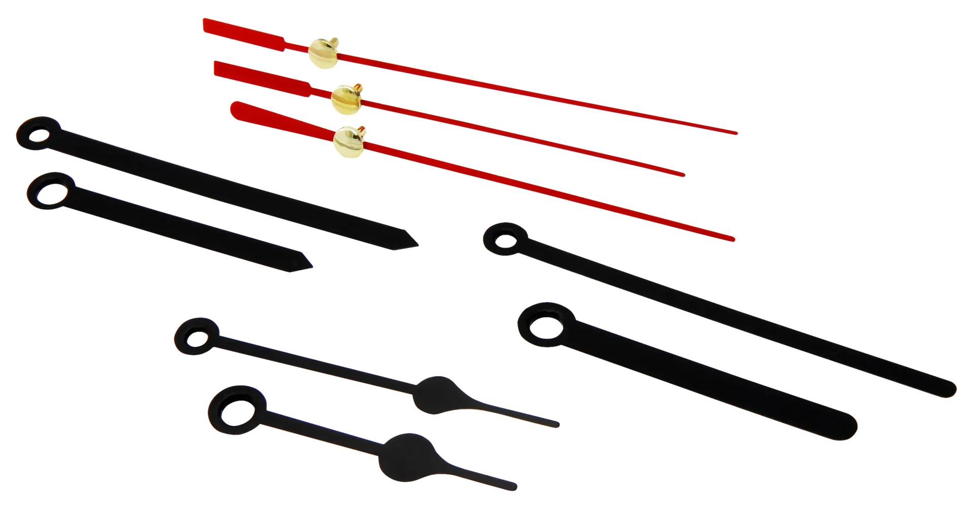Quarzuhrwerk McPower ''CQ-5004'' 3 verschiedene Metall-Zeigersätze, springend – Bild 5
