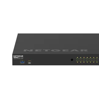 NETGEAR M4250-26G4XF-PoE+ Managed L2/L3 Gigabit Ethernet (10/100/1000) Power over Ethernet (PoE) 1U Schwarz NETGEAR M4250-26G4XF-PoE+ Managed L2/L3 Gigabit Ethernet (10/100/1000) Power over Ethernet (PoE) 1U Schwarz