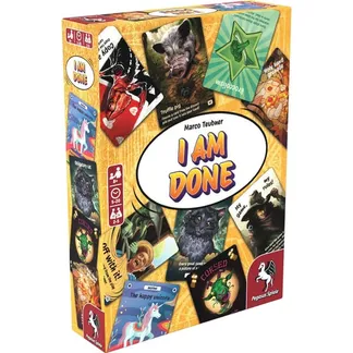 I AM DONE, Kartenspiel I AM DONE, Kartenspiel
