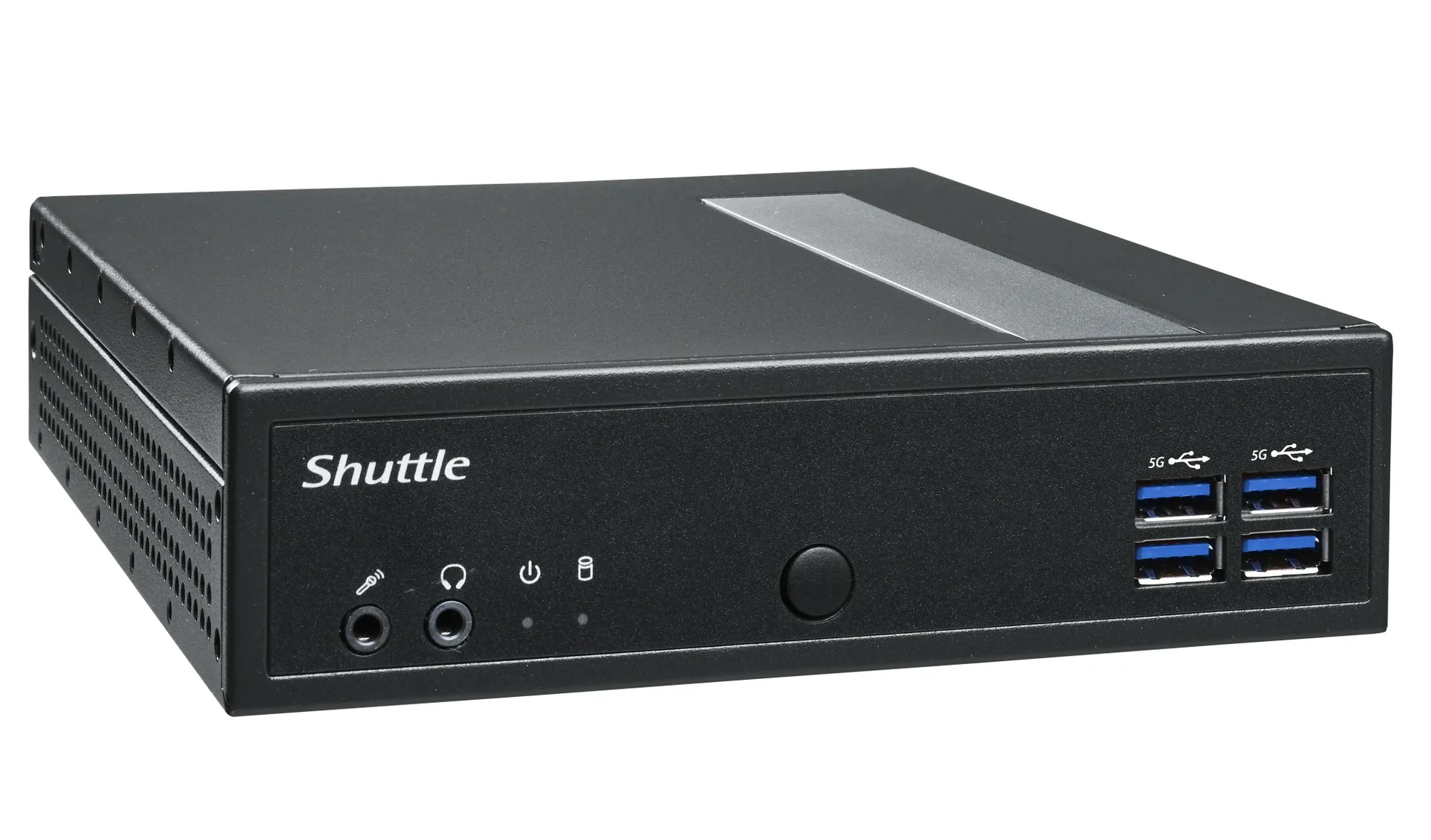 Shuttle XPC slim Barebone DL30N, Intel N100, 1x DDR5, 2x LAN (2x 2.5Gbit), 2xCOM,1xHDMI,1xDP, 1x VGA, lüfterlos, 24/7 Dauerbetrieb – Bild 2