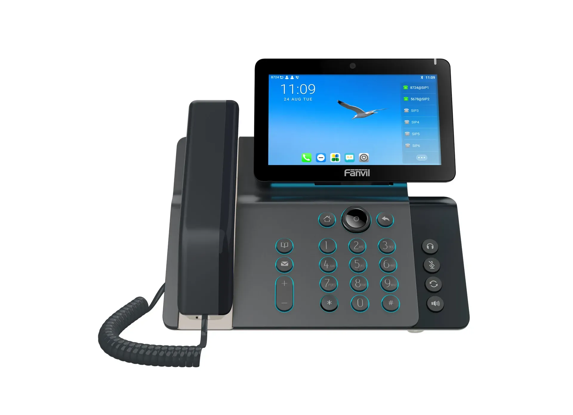 Fanvil V67, Flagship Smart Video Phone / SIP / POE / Gigabit / USB-Port / Bluetooth / Wi-Fi / Android Fanvil V67, Flagship Smart Video Phone / SIP / POE / Gigabit / USB-Port / Bluetooth / Wi-Fi / Android