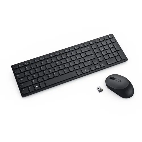 DELL Pro kompakte und leise Tastatur und Maus – KM555 - deutsch (QWERTZ) – Bild 3