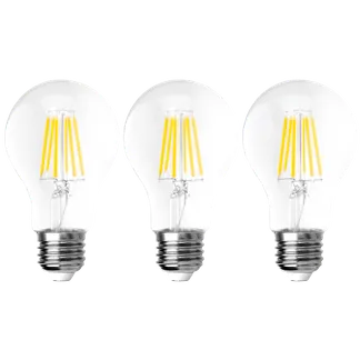 LED Filament Set McShine, 3x Glühlampe, E27, 8W, 1055lm, warmweiß, klar LED Filament Set McShine, 3x Glühlampe, E27, 8W, 1055lm, warmweiß, klar