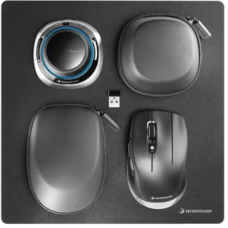 SpaceMouse Wireless Kit 2 Bluetooth Edition, Maus SpaceMouse Wireless Kit 2 Bluetooth Edition, Maus