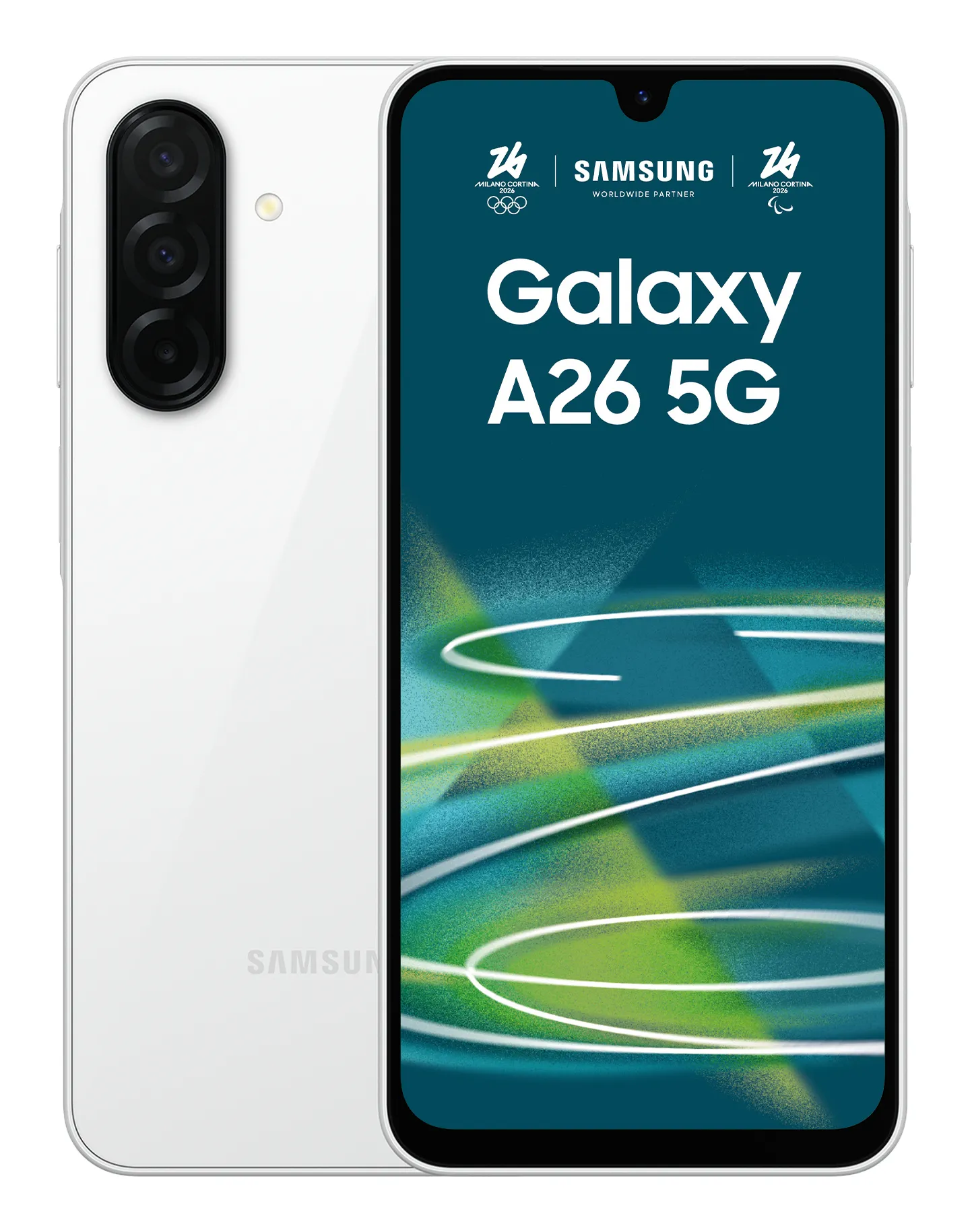 Samsung Galaxy A26 17 cm (6.7″) Hybride Dual-SIM Android 15 5G USB Typ-C 8 GB 256 GB 5000 mAh Weiß Samsung Galaxy A26 17 cm (6.7″) Hybride Dual-SIM Android 15 5G USB Typ-C 8 GB 256 GB 5000 mAh Weiß
