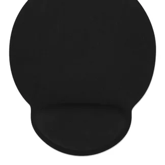 Manhattan Mauspad mit Handgelenkauflage, Weiches Gelmaterial schont das Handgelenk, schwarzer Textilbezug Manhattan Mauspad mit Handgelenkauflage, Weiches Gelmaterial schont das Handgelenk, schwarzer Textilbezug