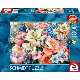 Blumen in Pastell, Puzzle Blumen in Pastell, Puzzle