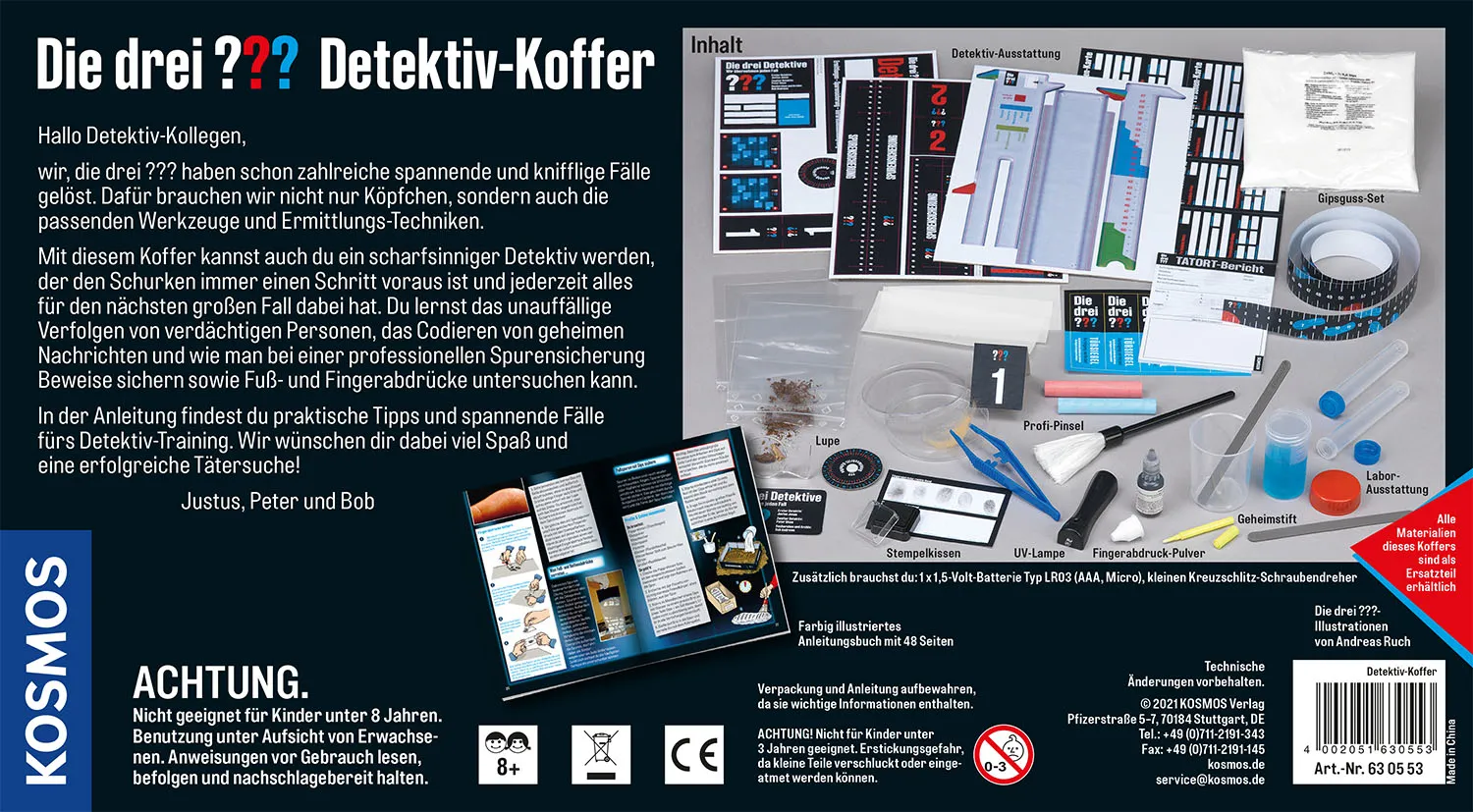 Kosmos DIE DREI ??? Detektiv-Koffer – Bild 2