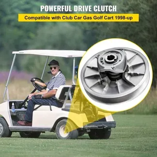 VEVOR Golf Cart High Torque Driven Clutch für Club Car DS & Precedent 1997 bis Up Club Car 4-Cycle Gas Golf Cart Modell, Silber VEVOR Golf Cart High Torque Driven Clutch für Club Car DS & Precedent 1997 bis Up Club Car 4-Cycle Gas Golf Cart Modell, Silber