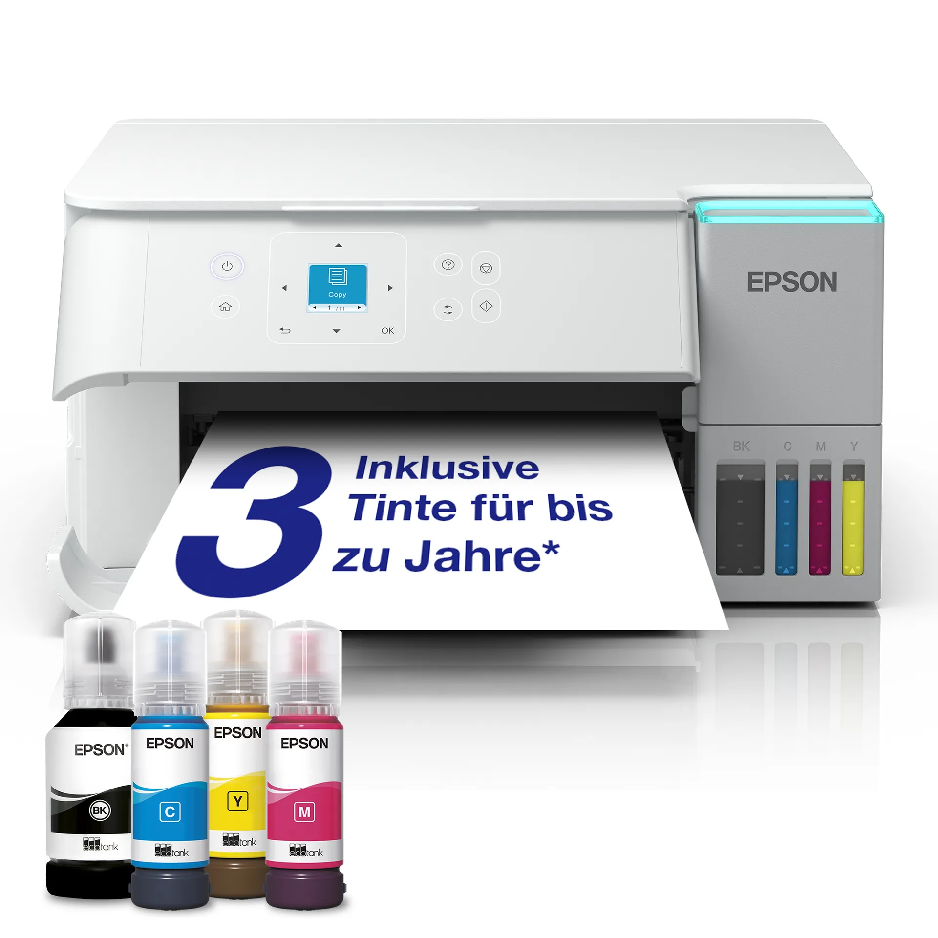 Epson EcoTank ET-2956 Tintenstrahl A4 4800 x 1200 DPI 33 Seiten pro Minute WLAN Epson EcoTank ET-2956 Tintenstrahl A4 4800 x 1200 DPI 33 Seiten pro Minute WLAN