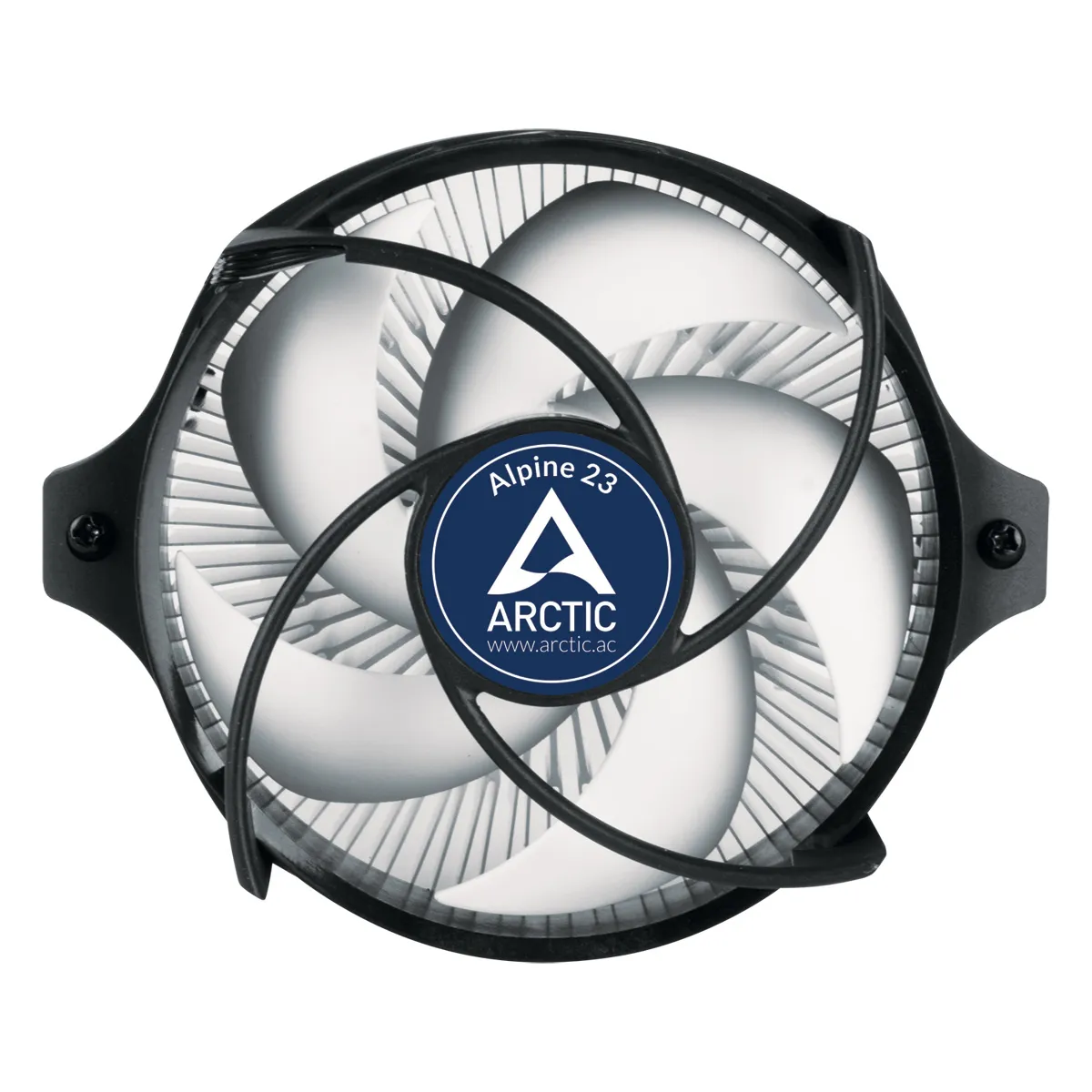 ARCTIC Alpine 23 - Compact AMD CPU-Cooler Prozessor Luftkühlung 9 cm Aluminium, Schwarz 1 Stück(e) – Bild 3