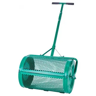 VEVOR Saatgutstreuer, 67 cm breiter Kompoststreuer mit Schiebe-/Schleppgriff, Torfmoosstreuer 4 Höhen verstellbar, Gartenstreuer für Garten, robuster Grassamenstreuer zum Pflanzen & Säen VEVOR Saatgutstreuer, 67 cm breiter Kompoststreuer mit Schiebe-/Schleppgriff, Torfmoosstreuer 4 Höhen verstellbar, Gartenstreuer für Garten, robuster Grassamenstreuer zum Pflanzen & Säen