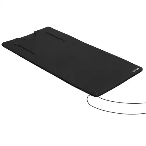 VEVOR Infrarot-Saunadecke mit Armlöchern Infrarotdecke 180x90cm Schwarz, Tragbare Wärmedecke für Schwitzen Entspannung Detox, Temperaturregelung, Timer, Handtuchfutter, PU-Leder, mit Tragetasche – Bild 10