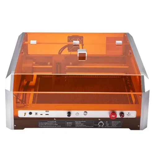 VEVOR Lasergravierer, 20 W, Lasergravur- & Schneidemaschine mit Gehäusekamera, Laserschneider, 400x400 mm Arbeitsbereich, 30000 mm/min, für Holz, Leder, Glas, Papier, bestimmte Metalle, Klasse 1 – Bild 9