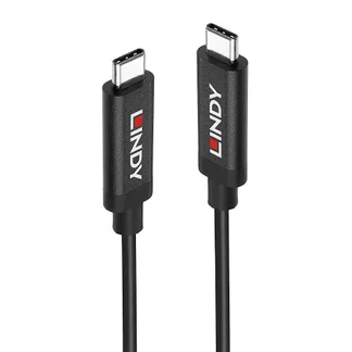 Lindy 43308 USB Kabel USB 3.2 Gen 2 (3.1 Gen 2) 5 m USB C Schwarz Lindy 43308 USB Kabel USB 3.2 Gen 2 (3.1 Gen 2) 5 m USB C Schwarz