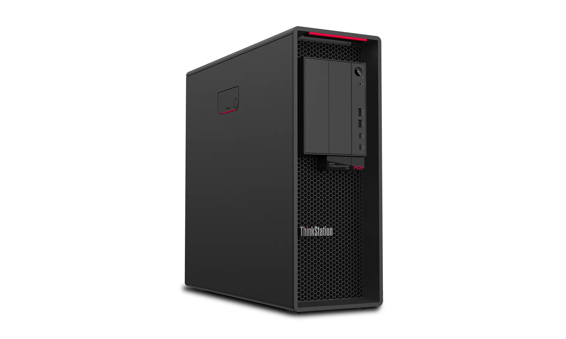 Lenovo ThinkStation P620 AMD Ryzen Threadripper PRO 5945WX 64 GB DDR4-SDRAM 1 TB SSD Windows 11 Pro Tower Arbeitsstation Schwarz – Bild 2